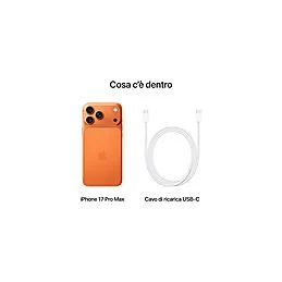 APPLE iPhone 17 Pro Max  Arancione cosmico
